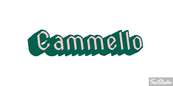 Cammello Effetto testo