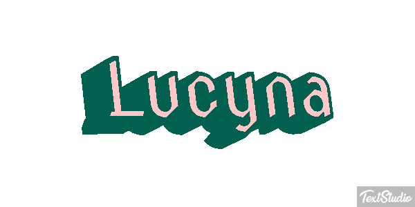 Lucyna Efekt tekstowy