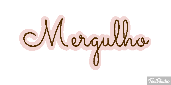 Mergulho Efeito do texto