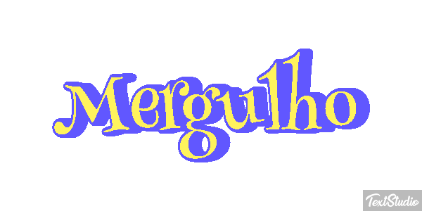 Mergulho Efeito do texto