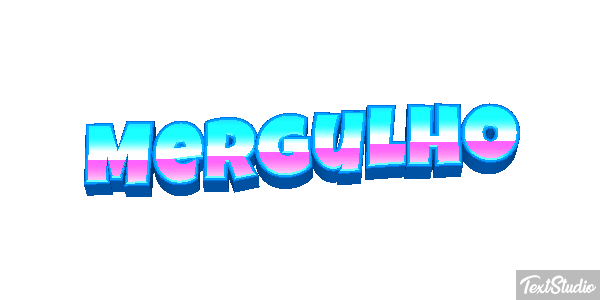 Mergulho Efeito do texto