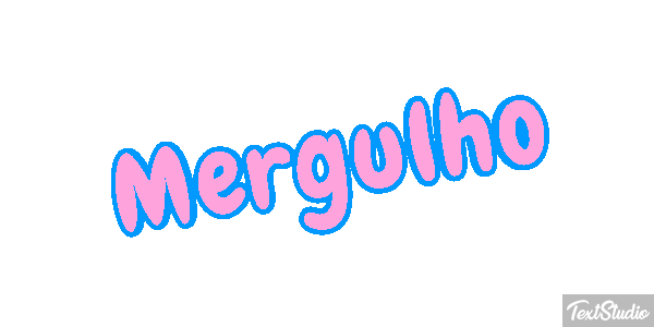 Mergulho Efeito do texto