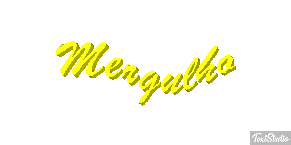 Mergulho Efeito do texto