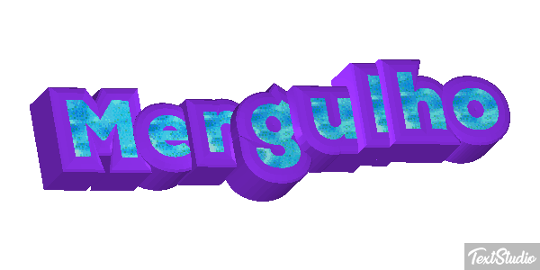 Mergulho Efeito do texto
