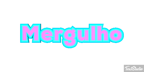 Mergulho Efeito do texto