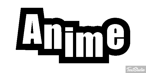 Anime Text effect