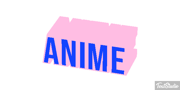 Anime Text effect