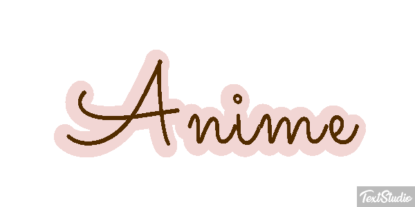 Anime Text effect