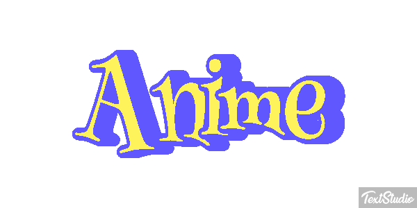 Anime Text effect
