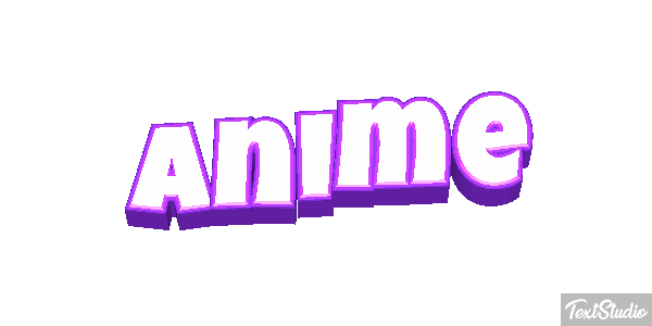 Anime Text effect