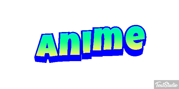 Anime Text effect