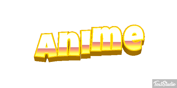 Anime Text effect