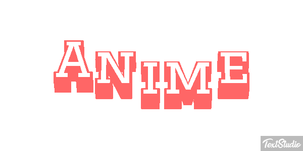 Anime Text effect