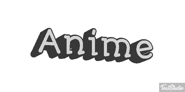 Anime Text effect