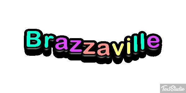 Brazzaville Effetto testo
