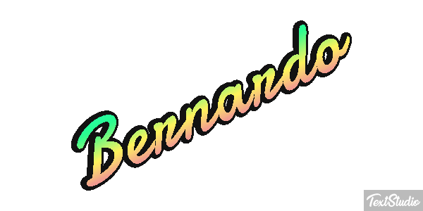 Bernardo Text effect