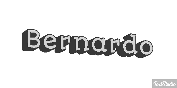 Bernardo Text effect