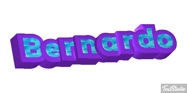 Bernardo Text effect