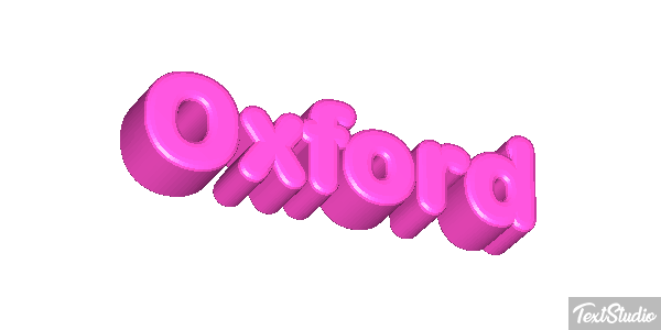 Oxford Efekt tekstowy