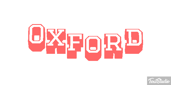Oxford Efekt tekstowy