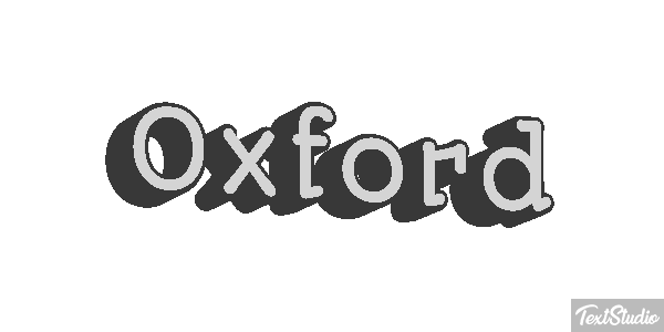 Oxford Efekt tekstowy