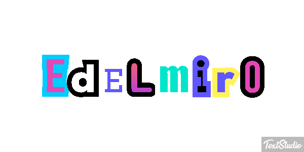 Edelmiro テキスト効果