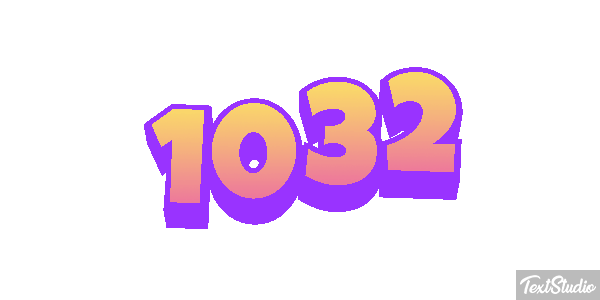1032 Text effect