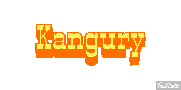 Kangury Efekt tekstowy