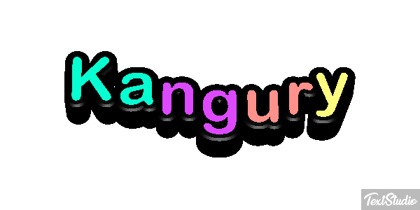 Kangury Efekt tekstowy
