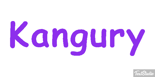 Kangury Efekt tekstowy