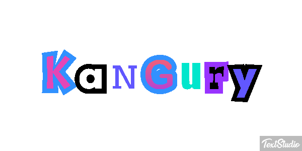 Kangury Efekt tekstowy