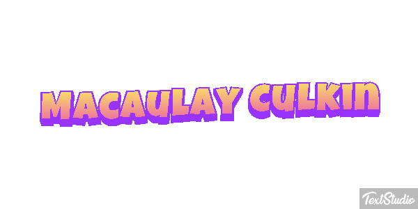 Macaulay Culkin Efeito do texto