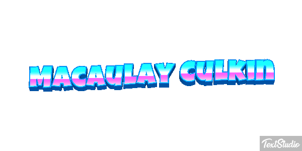 Macaulay Culkin Efeito do texto