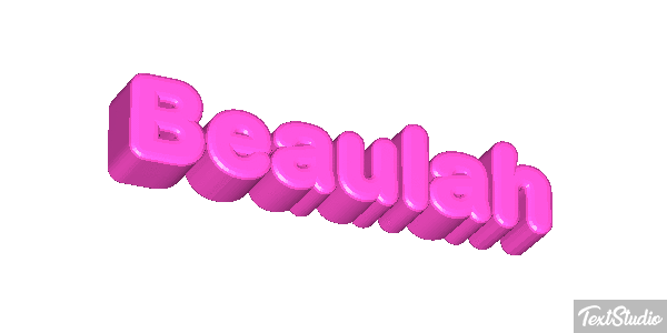 Beaulah Text effect