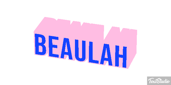 Beaulah Text effect