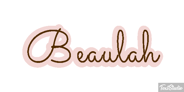 Beaulah Text effect