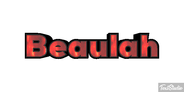 Beaulah Text effect