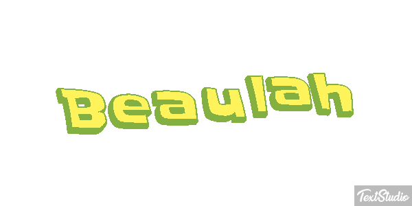 Beaulah Text effect