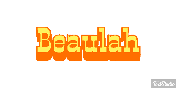 Beaulah Text effect