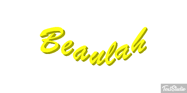 Beaulah Text effect
