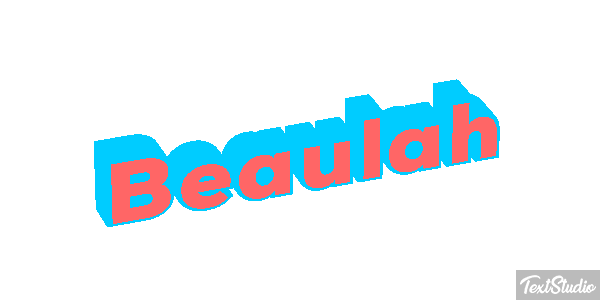 Beaulah Text effect