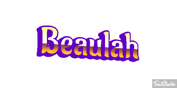 Beaulah Text effect