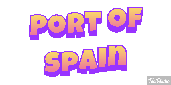 Port of Spain Effetto testo