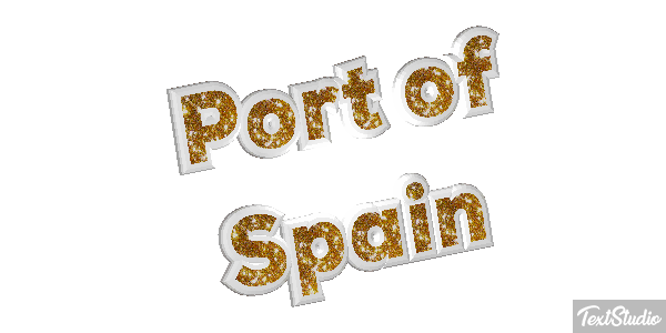 Port of Spain Effetto testo