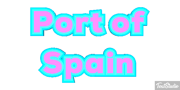 Port of Spain Effetto testo
