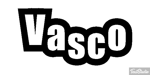 Vasco Effetto testo