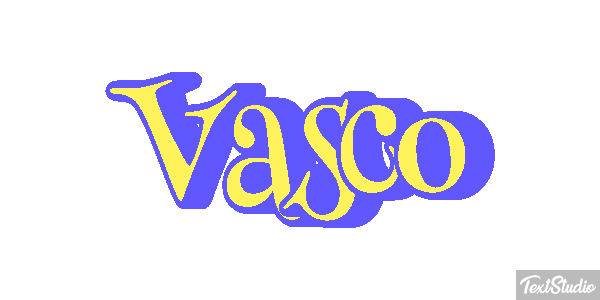 Vasco Effetto testo