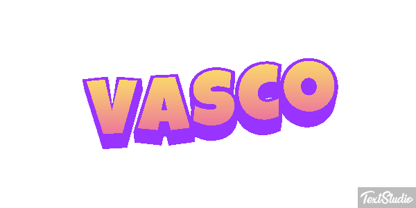 Vasco Effetto testo