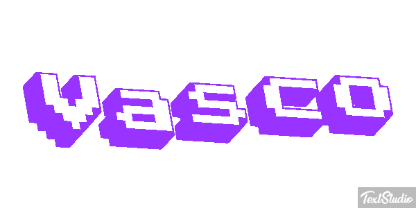 Vasco Effetto testo