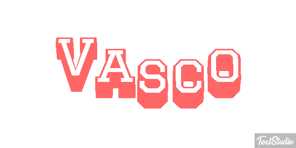 Vasco Effetto testo